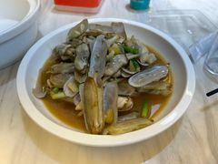 姜葱炒蛏子-宁波小海鲜(秀文路店)