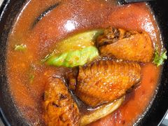 番茄浓汤鸡翅猪扒通粉-华嫂冰室(尖沙咀店)