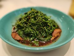 金花菜蚌肉-金典银峰老鹅馆·昆山菜(亭林公园店)