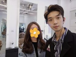 -I+造型烫发染发