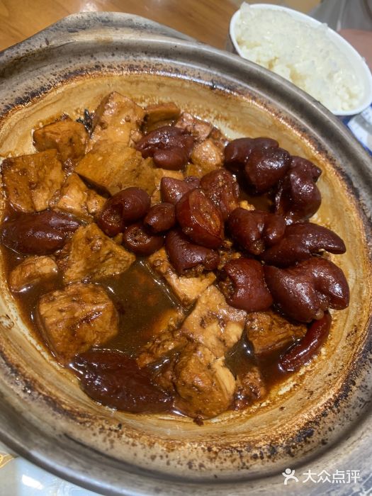 老西门·常州菜(新区店)肠肠豆腐煲图片