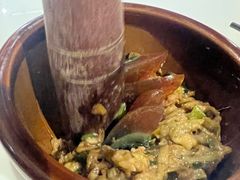 皮蛋辣椒擂茄子-小放牛炒菜馆(裕华万达店)