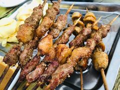 羊肉串-清真大韩寨张帅烧烤涮羊蝎子(牛驼店)