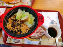 金针鸡脯煲仔饭-财经大学学生公寓食堂