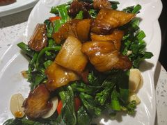 芥兰苗炒肥叉-又一间茶点轩(宝业路店)