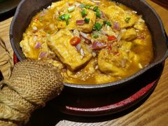 肉沫包浆豆腐-云海肴·汽锅鸡·云南菜(天山百盛优客店)