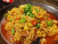 干锅鱼杂-湘肠香火锅店(团结湖店)