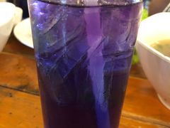 -蝶豆花蓝面条