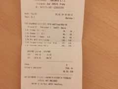 账单-Krčma Šatlava