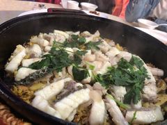 黄姜焖生鱼煲（脆肉皖）-乡下人家大酒楼(大鳌溪店)