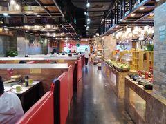自助取餐区-大漠风烤肉火锅自助餐厅(鹰展店)