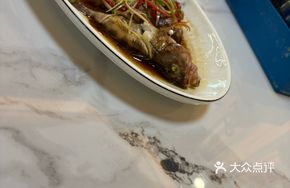 Sauce-Steamed Small Grouper