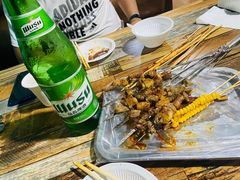-布尔津河堤夜市
