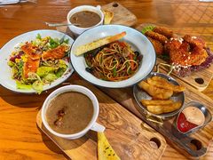 黑椒牛柳炒意面-魏斯理汉堡(西安沣东吾悦店)