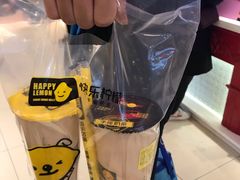 蛋糕忌廉珍珠奶茶-快乐柠檬happylemon(日月光店)