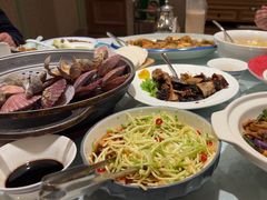 -海派美食·家宴海鲜青岛菜·石锅鲽鱼头(东方城店)