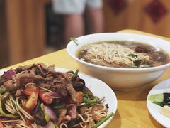 牛肉炒面-水仙拉面(水仙街店)