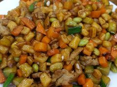 牛肉炒疙瘩（盘）-老磁器口豆汁店(马家堡店)