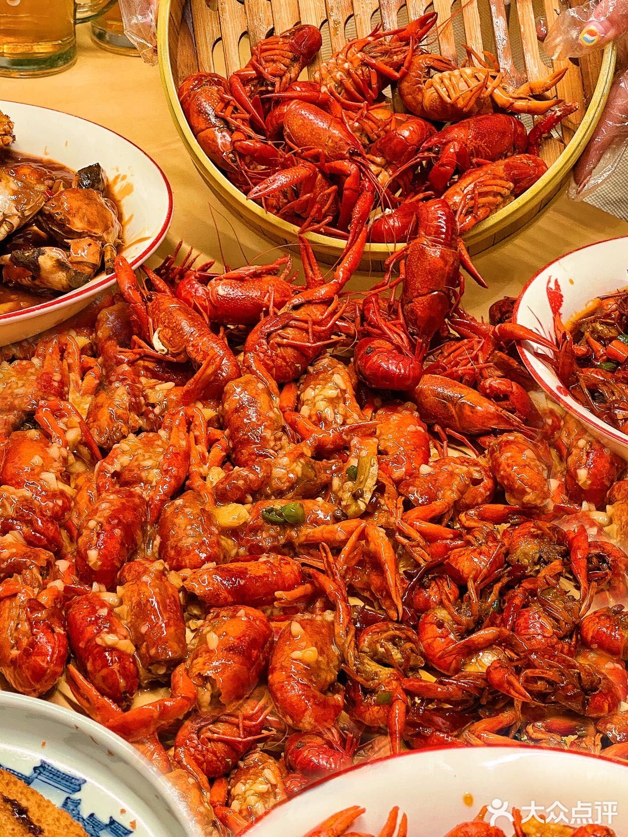 在天津‼️炫满满一桌手抓🦞的快乐我get了