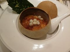 椰皇鸡头米炖花胶-富淳饭店(陆家嘴保利广场店)