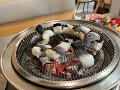 -围炉肉舍•炭烤活鳗•丹东海鲜烤肉(步行街店)