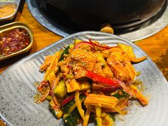拌花菜-原始泥炉烤肉(总店)