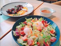 三文鱼蛋沙拉-幸薈飯堂