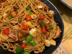 爆辣小公鸡炒面-望京一号·重庆江湖菜(工体店)