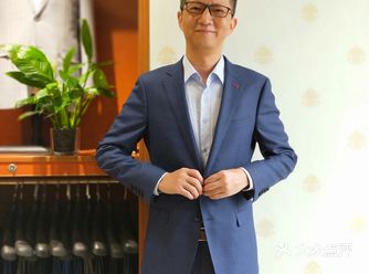感受一下蓝色系西装，随拍，眼见得真实