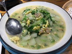 小白菜蛤蜊-粥全粥到海鲜家常菜·海肠捞饭(嫩江路店)