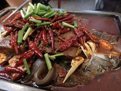 -探鱼·鲜青椒爽麻烤鱼(中天广场店)