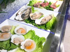 生蚝扇贝-湖州东吴开元名都酒店-滨河自助餐厅