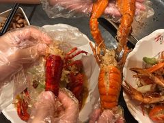 蒜香小龙虾-虾胡闹·澳洲小龙虾·烧烤(福田鲨鱼店)