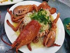 清蒸大龙虾-覃记海鲜美食餐厅