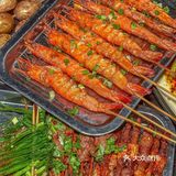 不愧是成都top1的乐山烧烤！烤排骨好好吃啊