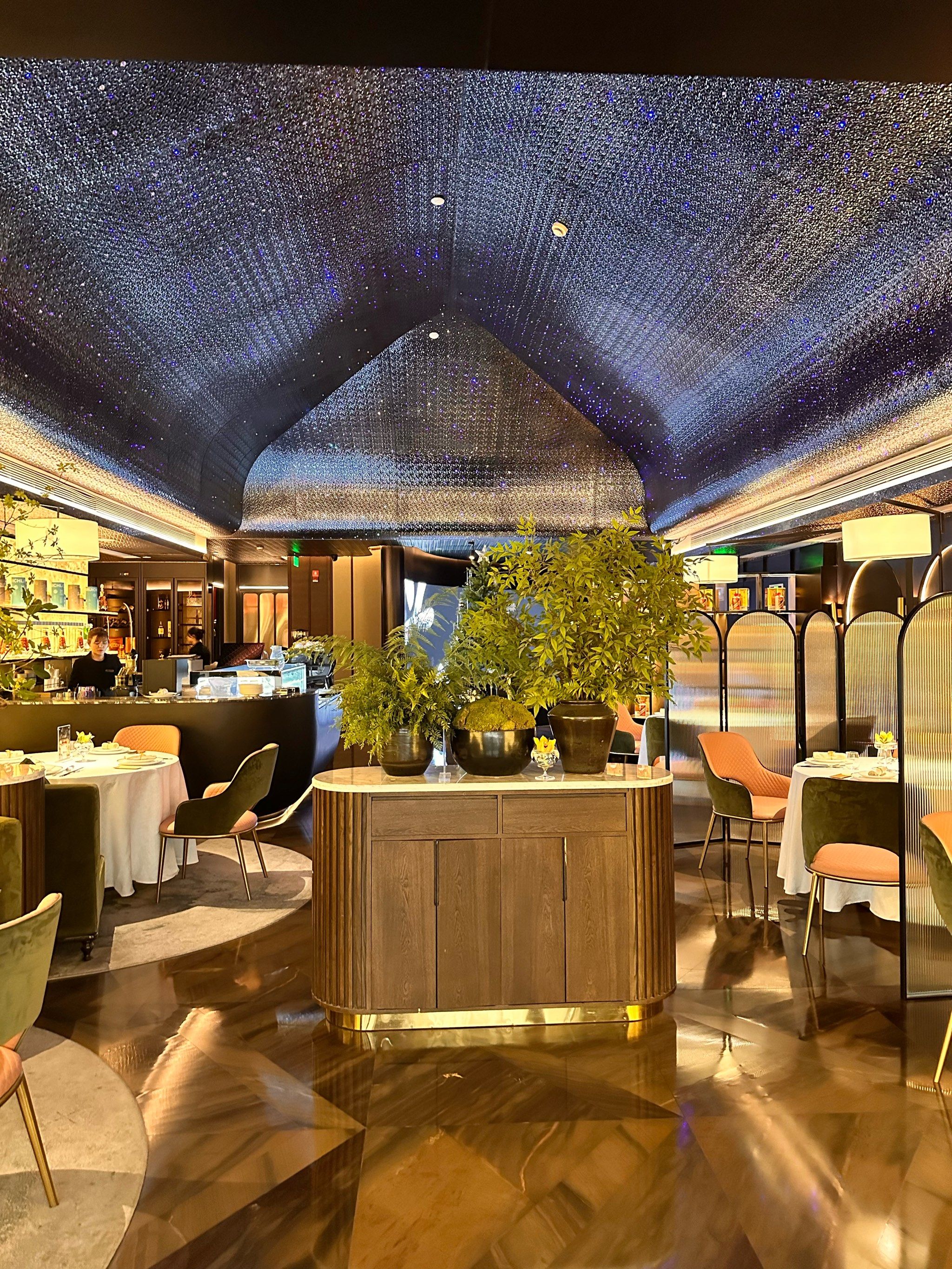 奢华餐厅的私密体验