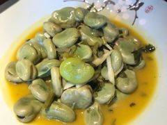 蚕豆笋丝烧雪菜-涌上外婆桥(慈溪店)
