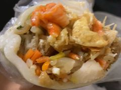 嵌糕夹里脊肉夹泡虾-温岭特色嵌糕(开元店)