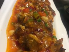 蓑衣茄子-刘胖子家常菜·蹄花焖藕(兴业店)