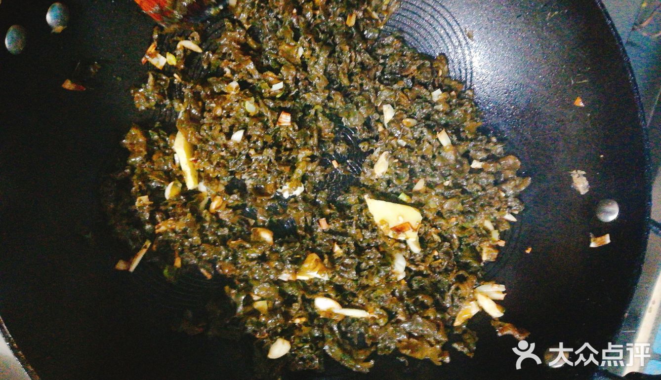 地皮菜炒鸡蛋，第一次做超级成功！！！