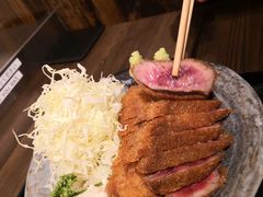 牛肉套餐-牛かつもと村(上野店)