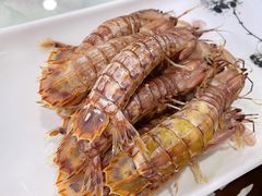 清蒸皮皮虾-桔子海鲜烧烤大排档(金沙滩店)