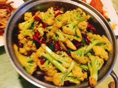 干锅有机花菜-王记汤河桥合罗面(兴鹤大街店)