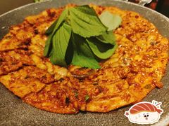 铁板章鱼五花肉-春熙台韩国料理·章鱼肥牛(西丽店)