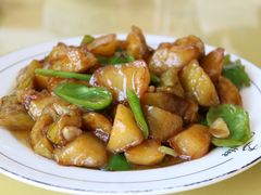 地三鲜-闻道食府烙饼卷带鱼(原车耳营店原大觉寺店)