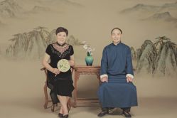 -时光纪亲子全家福照相馆(静安店母女写真父母纪念照)