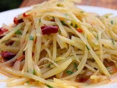 酸辣土豆丝-阿文夜市豆浆油条(临潼路店)