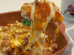 香焗鲜茄猪扒饭-本味轩精品茶餐厅(黄山路店)