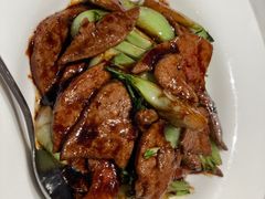 菜梗炒猪肝-菲乐餐厅(三十年经营·湖滨路店)