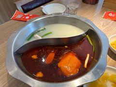 经典红汤鸳鸯锅-彤德莱火锅(乐陵路店)